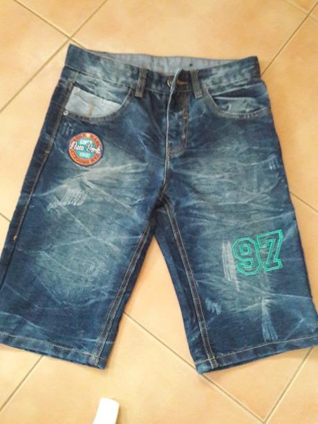 Detské riflové kraťasy, 152