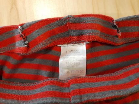 Pásikavé legínky, next,104