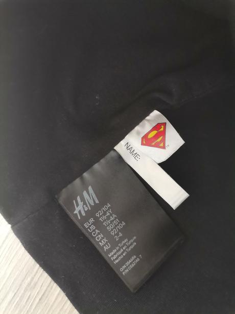 Chlapčenska čiapka superman, h&m,92
