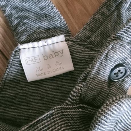 Rozkošné bavlnené nohavice na traky, f&f,68