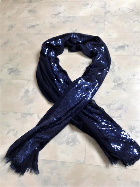 Luxusná maxi šatka, 4xl