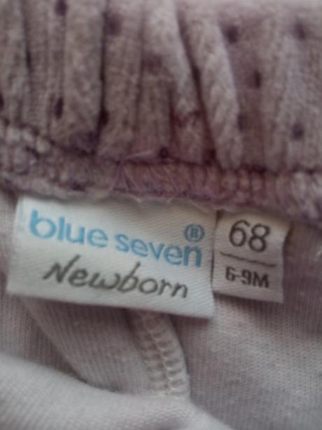 Dievčenské bodkované zamatové polodupačky (68), 68