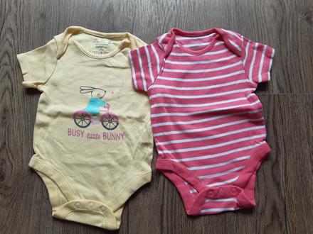 Predám 2 ks body s krátkym rukávom, f&f,62