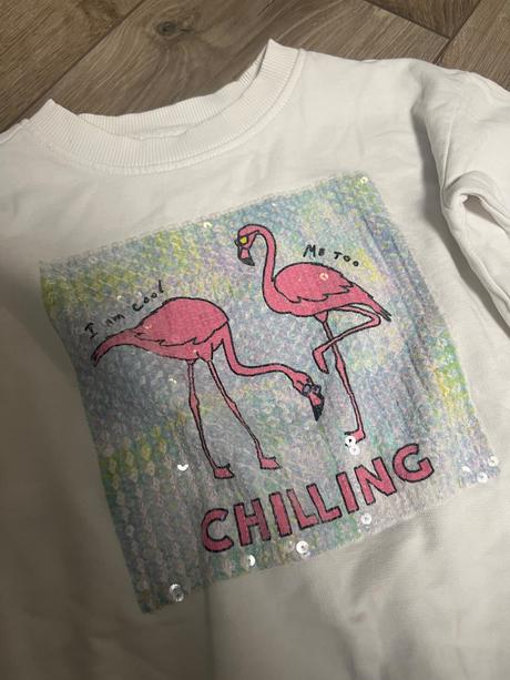 Mikinka plameniak, reserved,122