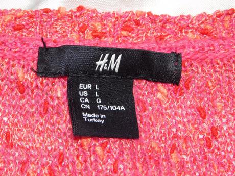 Pekny trendy pulover, h&m,44