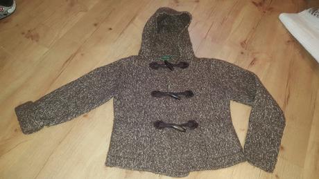 Hnedý sveter beneton, benetton,116