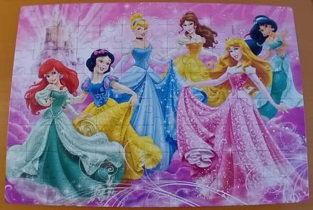 Puzzle disney princess, 