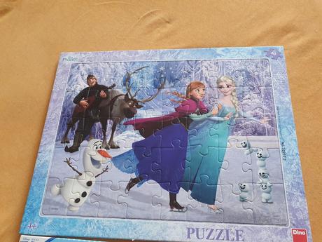 Predám 3 ks puzzle 4+, 