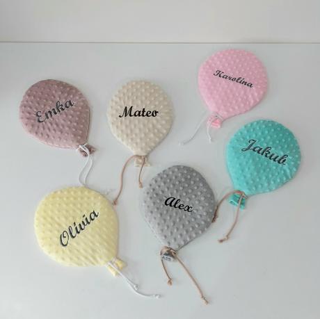 Dekorácie do detskej izby - vyšívanie na textil.,