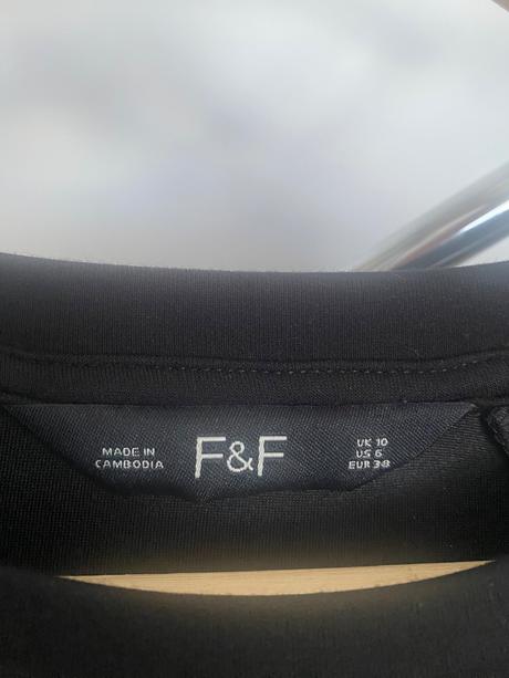 Čierne tričko, f&f,38