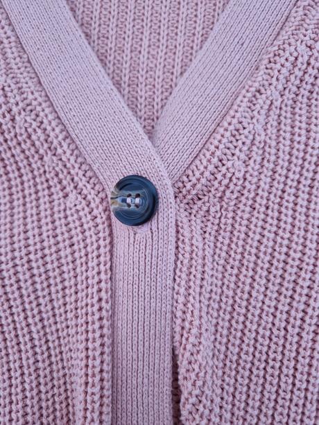 Ružový kardigán xs, xs