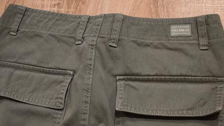 Nohavice kapsáčové, pull&bear,36