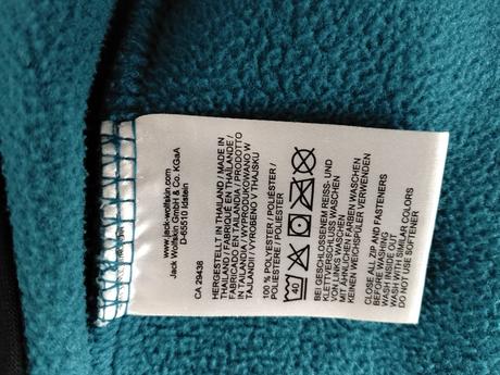 Fleecova mikina jack wolfskin s, jack wolfskin,s