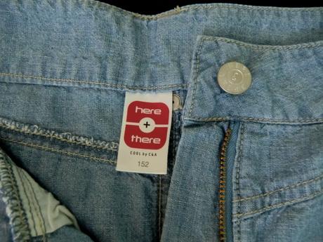 Riflová sukňa veľ.152, 152