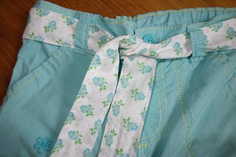 Roll up nohavice s mašľou , cherokee,116