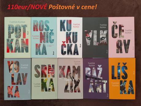 Knihy 10x františek kozmon komplet,