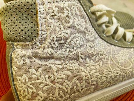 Ľanové kotníkové tenisky č. 37-37,5, 37