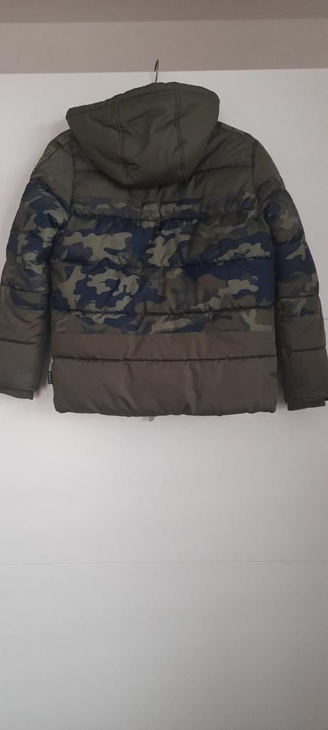 Zimná bunda značky we  - zelená veľ. 134/140, 134