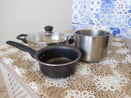 Nerezové riady do kuchyne,