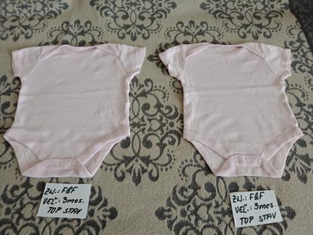 Dievč.body s krátkym rukávom zn.f&f veľ.3mes., 62