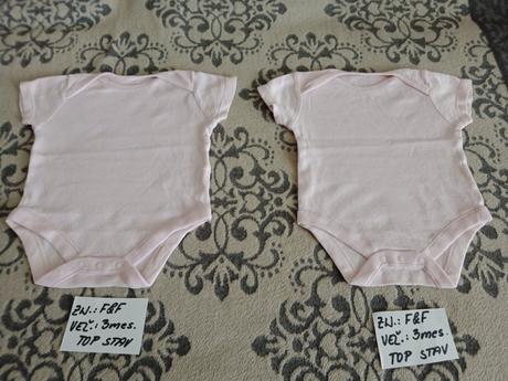 Dievč.body s krátkym rukávom zn.f&f veľ.3mes., 62