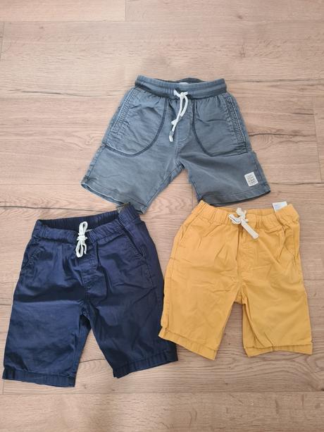 3x chlapcenske kratasy sortky, 128