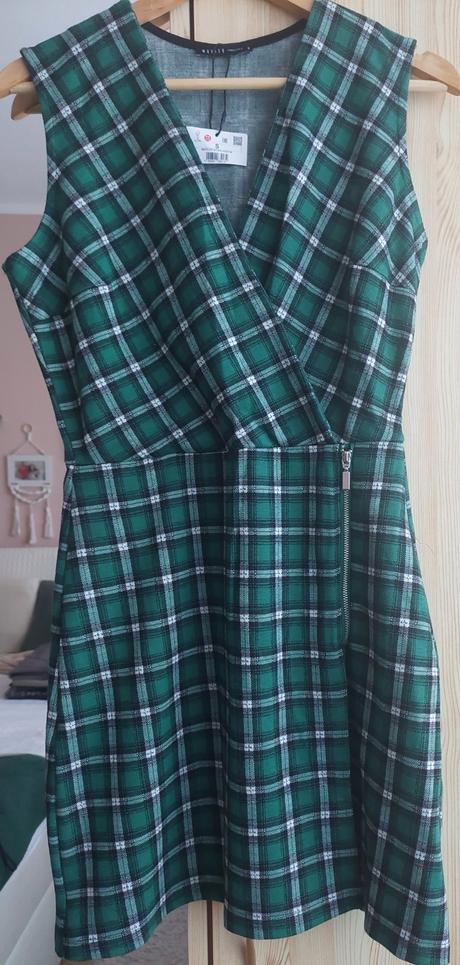 Kárované šaty, mohito,s