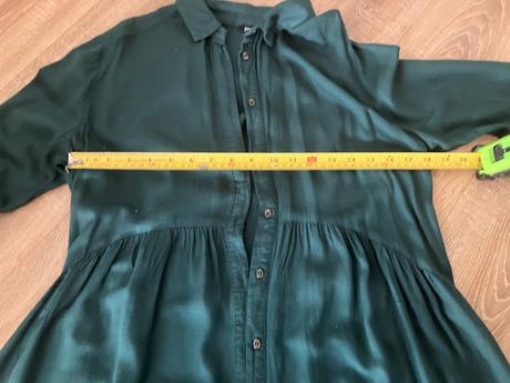 Zelená tuniková košeľa, stradivarius,l