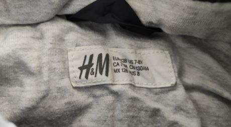 Prechodná vetrovka, h&m,128