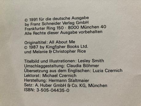 Mein erstes buch über mich (1991),