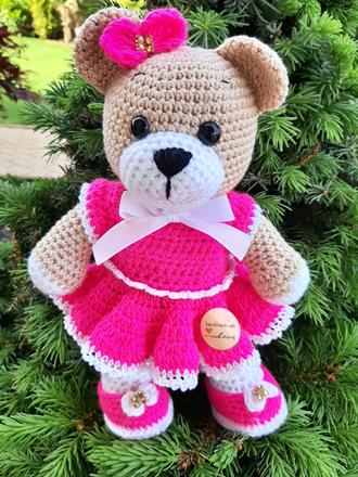 Hand made medvediky,