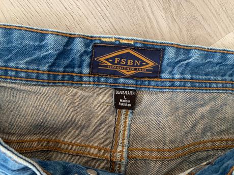 Riflove kraťasy, fishbone,l