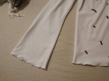 Elegantné tričko so zvonovými rukávmi m, 38