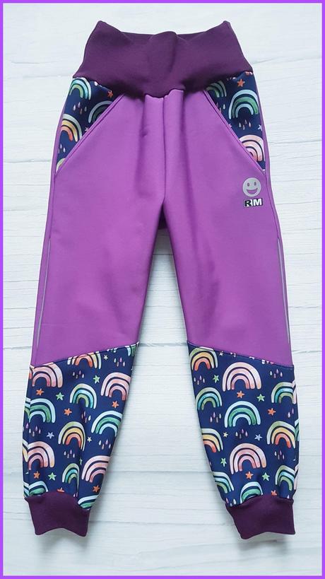 Softshellové nohavice, 86 - 152