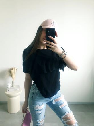 Zara tričko s tylom s, zara,s