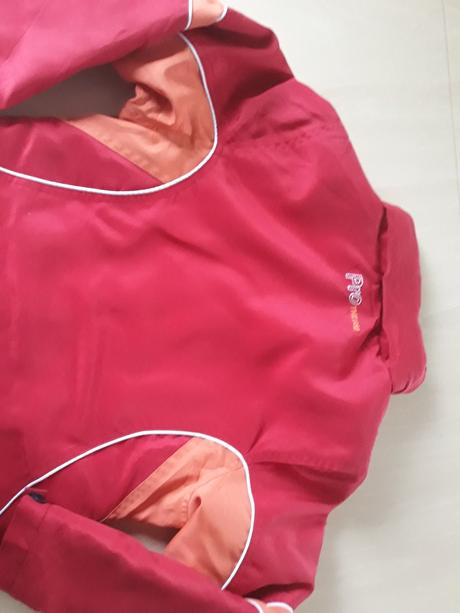 Dievčenska bunda lyžiarska., c&a,128