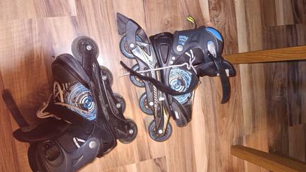 Posuvné kolieskové korčule 36,5-40,5, 38