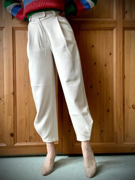 Elegantné nohavice mia mia, xs