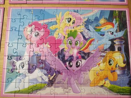 Puzzle my little pony 4 in 1, 