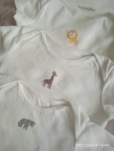 Body 5ks safari,veľ.28-24mes., f&f,92