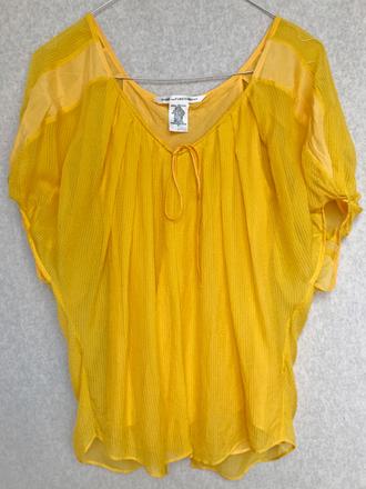 Luxusný hodvábny top, xs