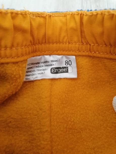 Zateplene nohavice, ergee,80