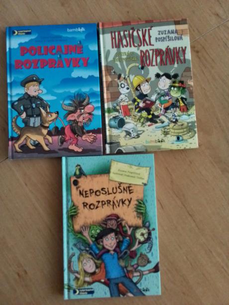 Knihy rozprávky 3ks, 