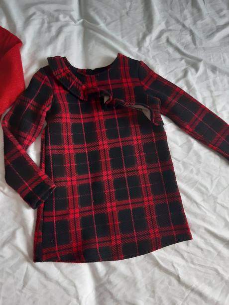 Šaty s dlhým rukávom 2kusy 110/116, 110