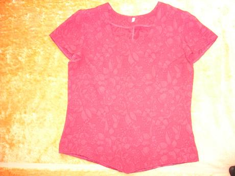 Červený kostým, 3-kombinácia, veľkosť č. 38, 38