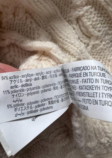 Zara - pletené pončo, pelerína, zara,xs