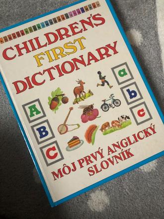 Môj prvy anglicky slovník,