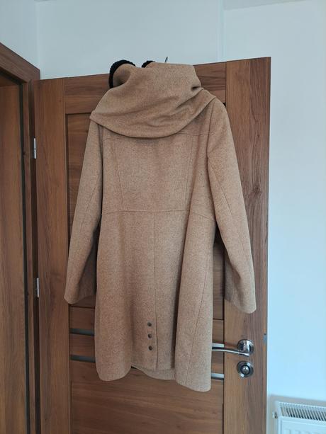 Zimny dlhy kabat, ad style,xxl