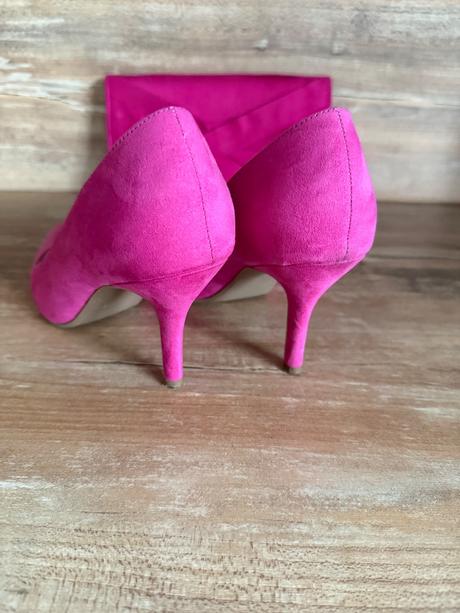 Semišové lodičky s kabelkou, 40