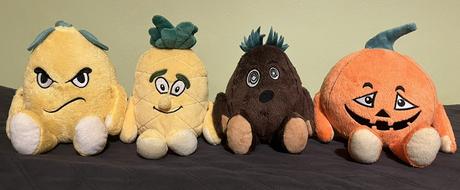 Plyšové hračky vitamani, 